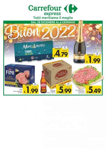 Volantino Carrefour - 28/12/2021 - 6/1/2022.