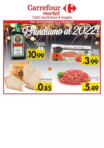 Volantino Carrefour - 28/12/2021 - 6/1/2022.