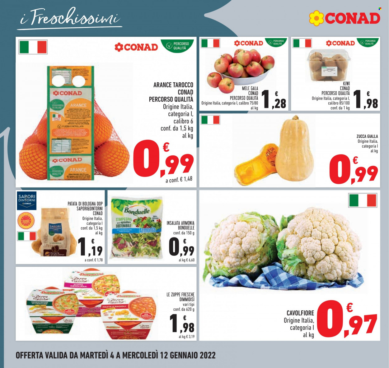 Leták Conad - 4.1.2022 - 12.1.2022. Strana 2