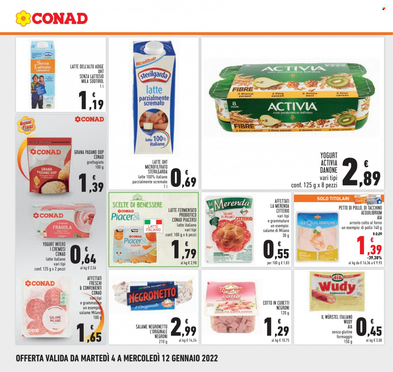 Volantino Conad - 4/1/2022 - 12/1/2022. Pagina 8