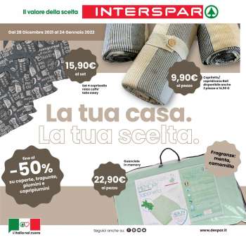 Volantino Interspar - 28/12/2021 - 24/1/2022.