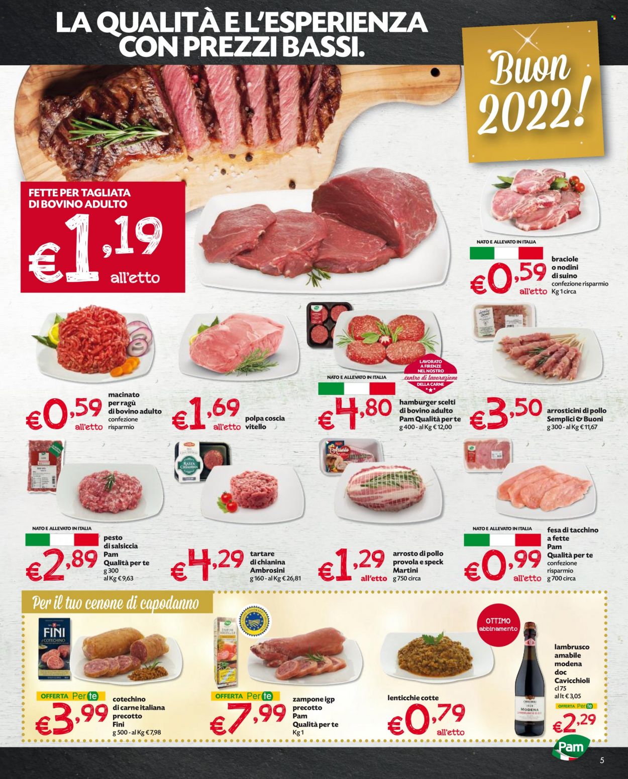 Volantino Pam Panorama - 27/12/2021 - 5/1/2022. Pagina 5