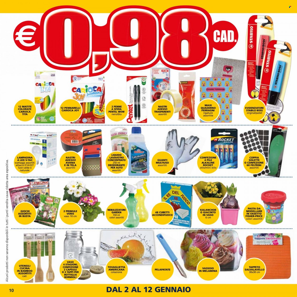 Volantino Il Gigante - 2/1/2022 - 12/1/2022. Pagina 10