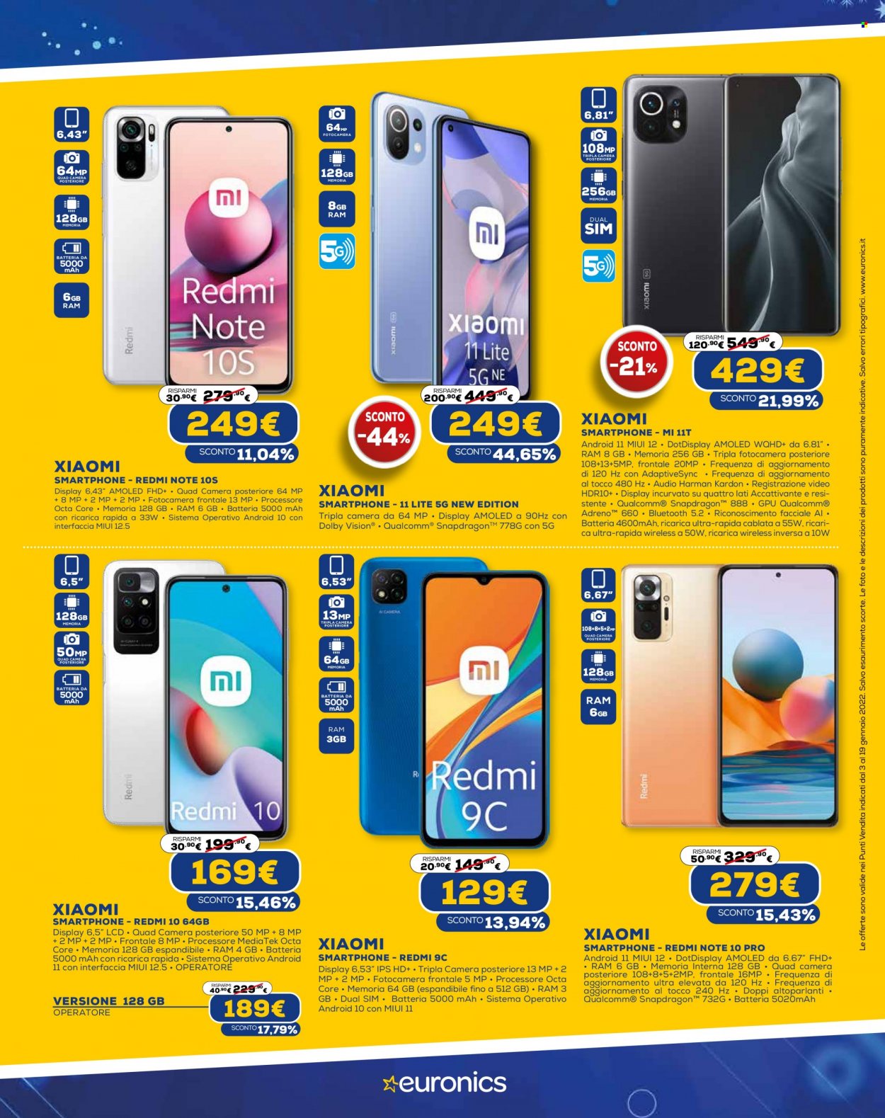 Volantino Euronics - 3/1/2022 - 19/1/2022. Pagina 12