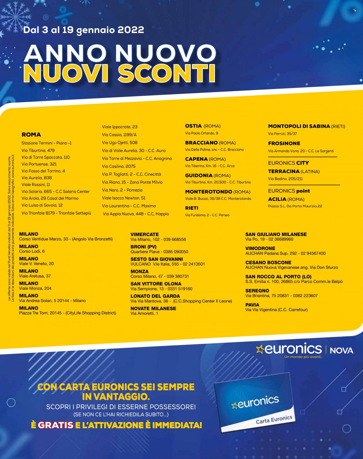 Volantino Euronics - 3/1/2022 - 19/1/2022. Pagina 22