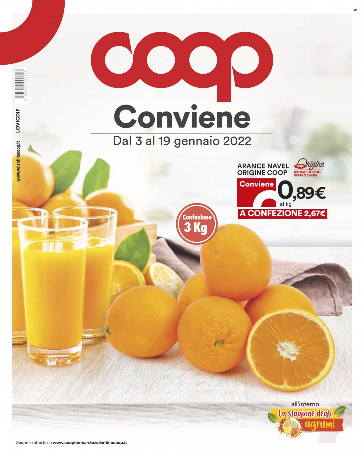 Leták Coop - 3.1.2022 - 19.1.2022. Strana 1