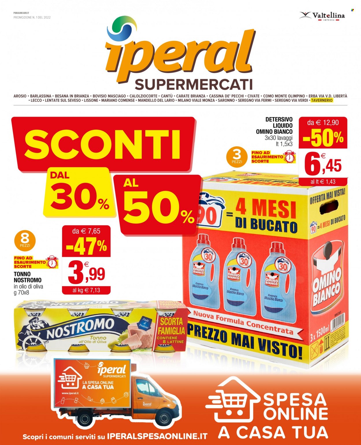 Volantino Iperal - 4/1/2022 - 18/1/2022. Pagina 1