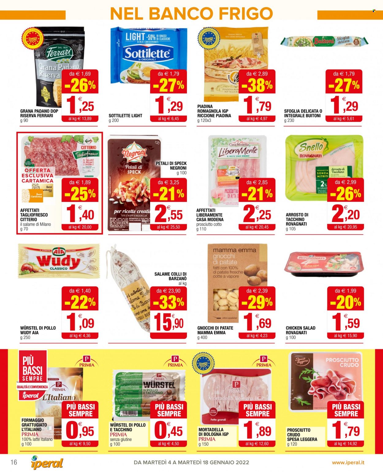 Volantino Iperal - 4/1/2022 - 18/1/2022. Pagina 16