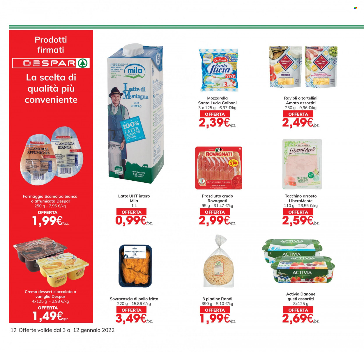 Volantino Eurospar - 3/1/2022 - 12/1/2022. Pagina 12