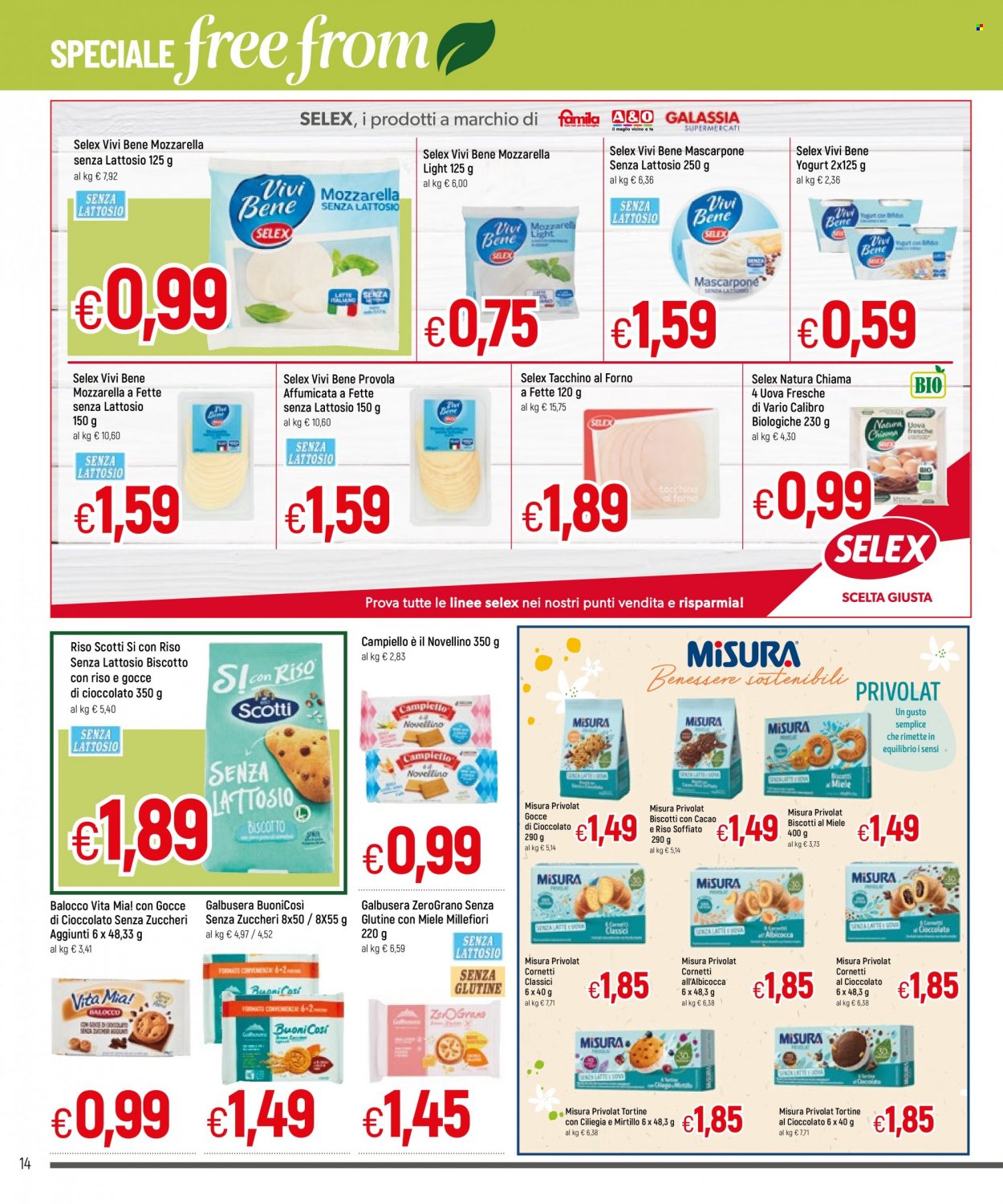 Volantino Famila - 3/1/2022 - 12/1/2022. Pagina 14