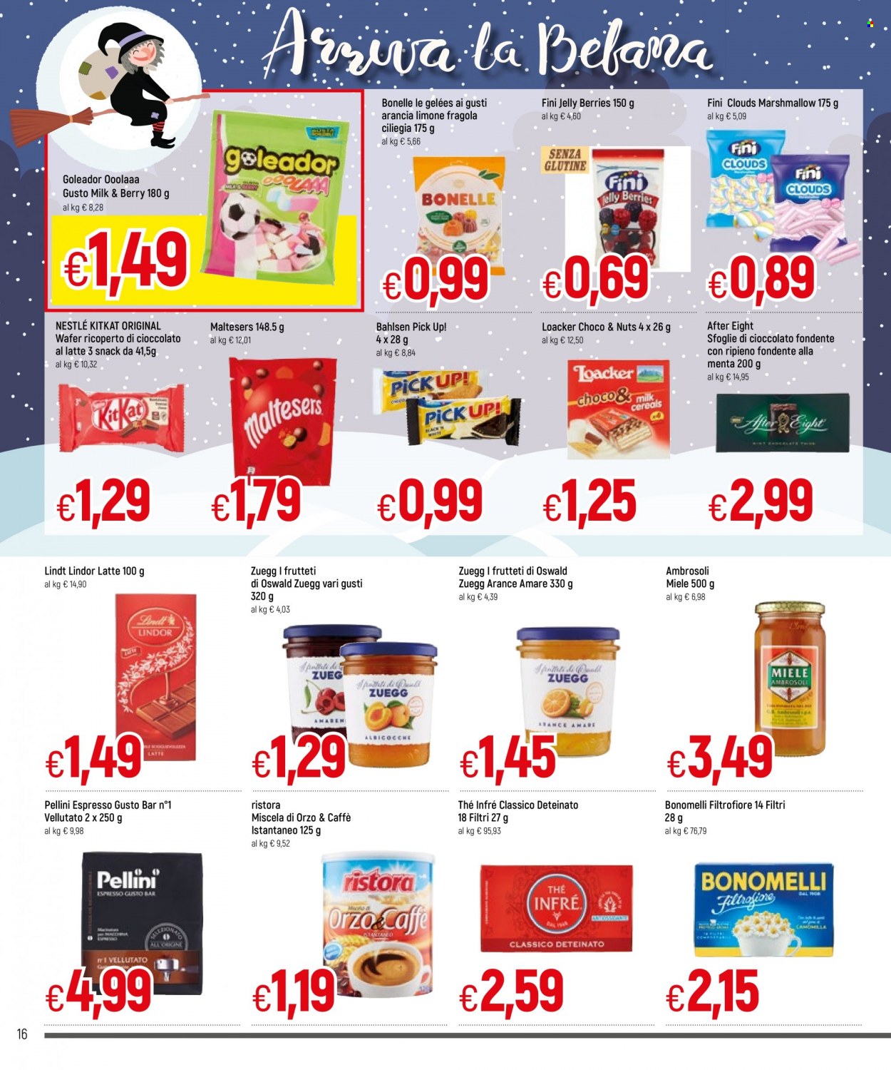 Volantino Famila - 3/1/2022 - 12/1/2022. Pagina 16