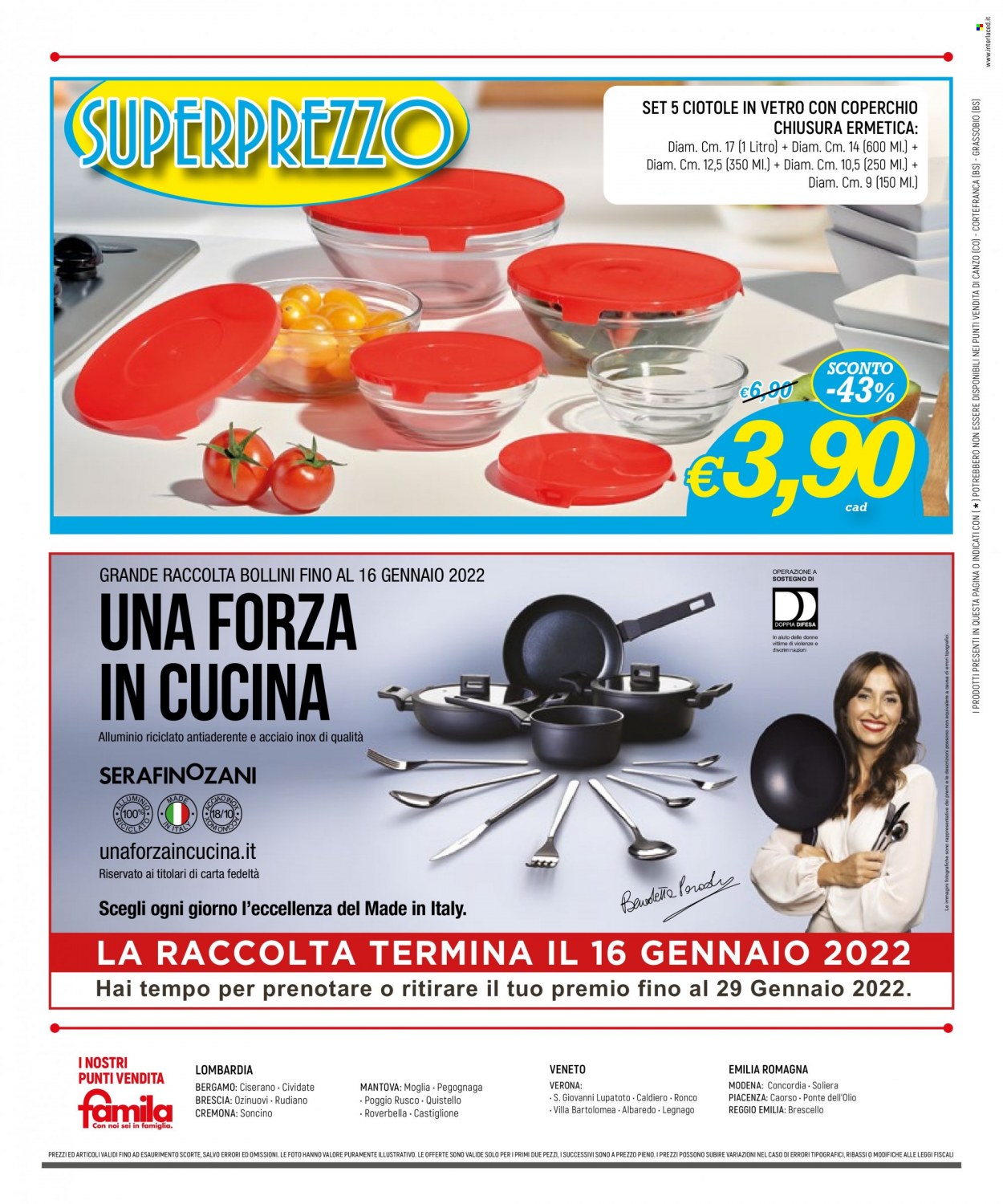 Volantino Famila - 3/1/2022 - 12/1/2022. Pagina 32