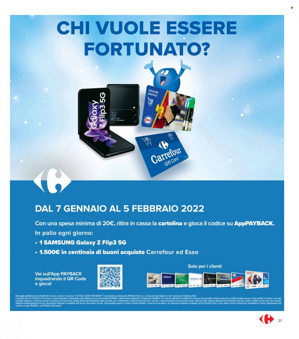 Leták Carrefour - 7.1.2022 - 16.1.2022. Strana 21