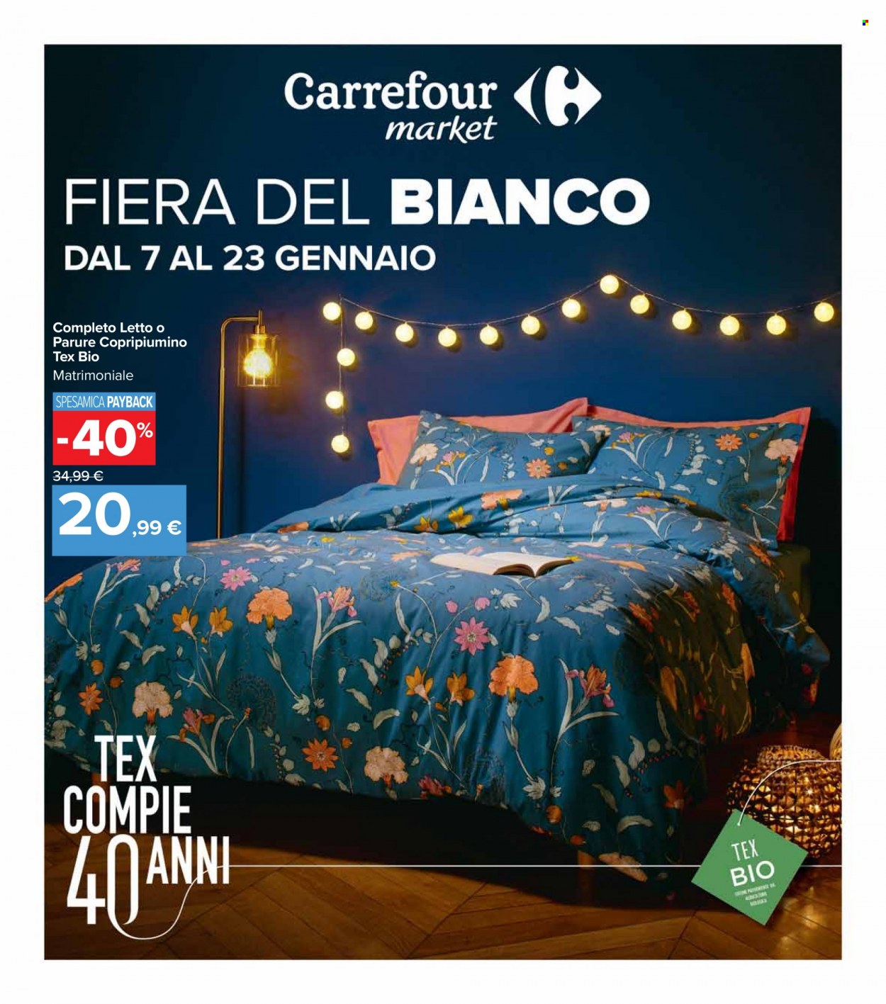Volantino Carrefour - 7/1/2022 - 23/1/2022. Pagina 1