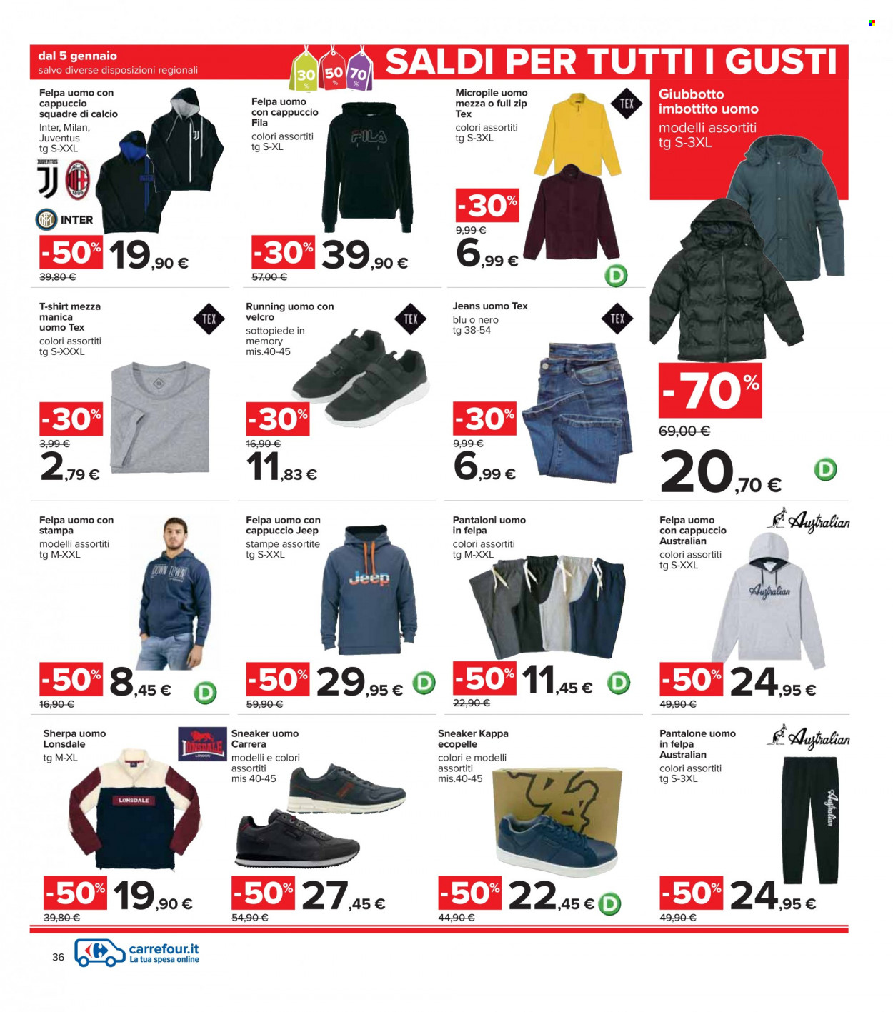 Volantino Carrefour - 7/1/2022 - 16/1/2022. Pagina 36