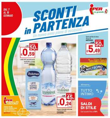 Volantino Iper, La grande i - 7/1/2022 - 16/1/2022.