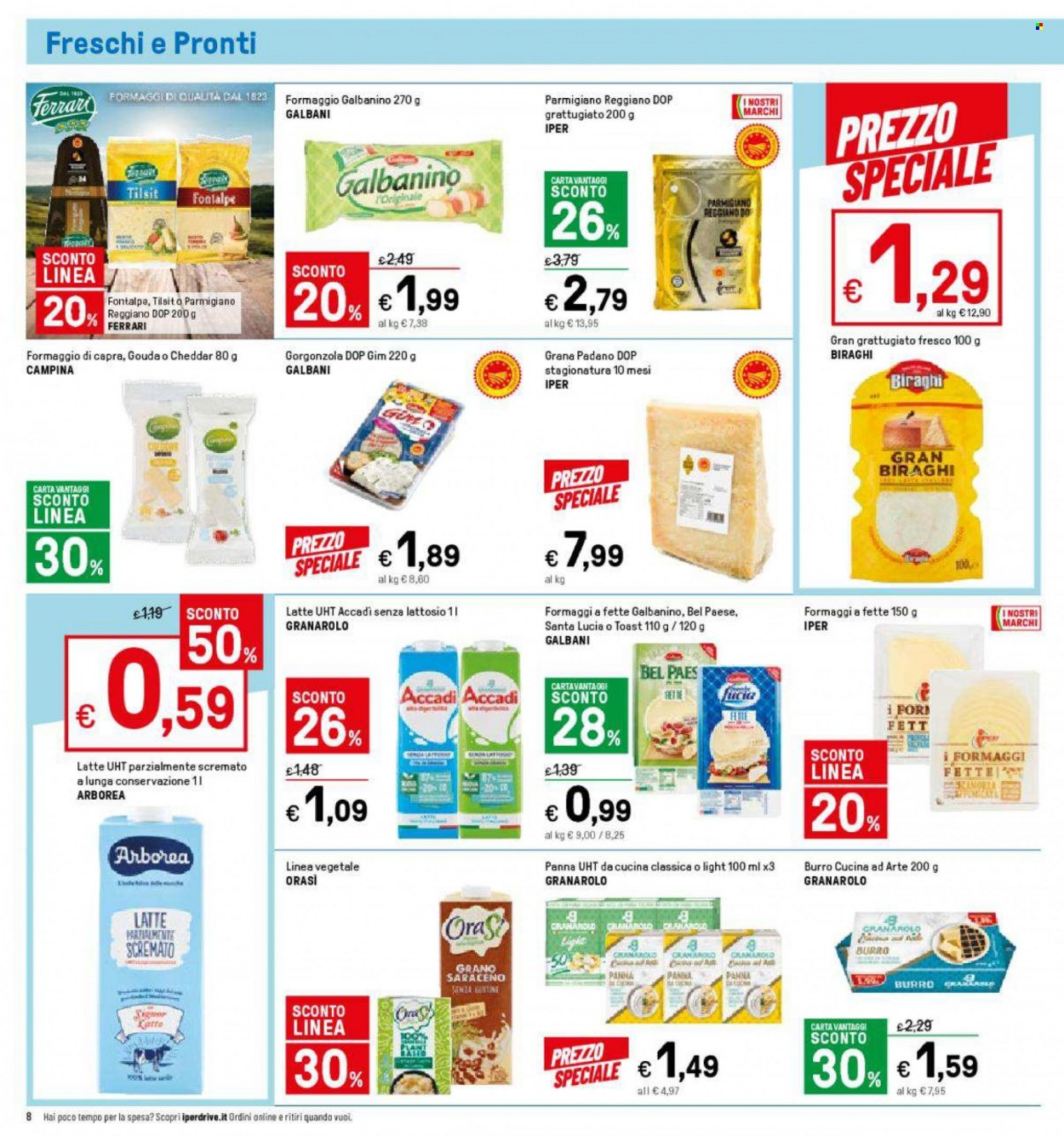 Volantino Iper, La grande i - 7/1/2022 - 16/1/2022. Pagina 8