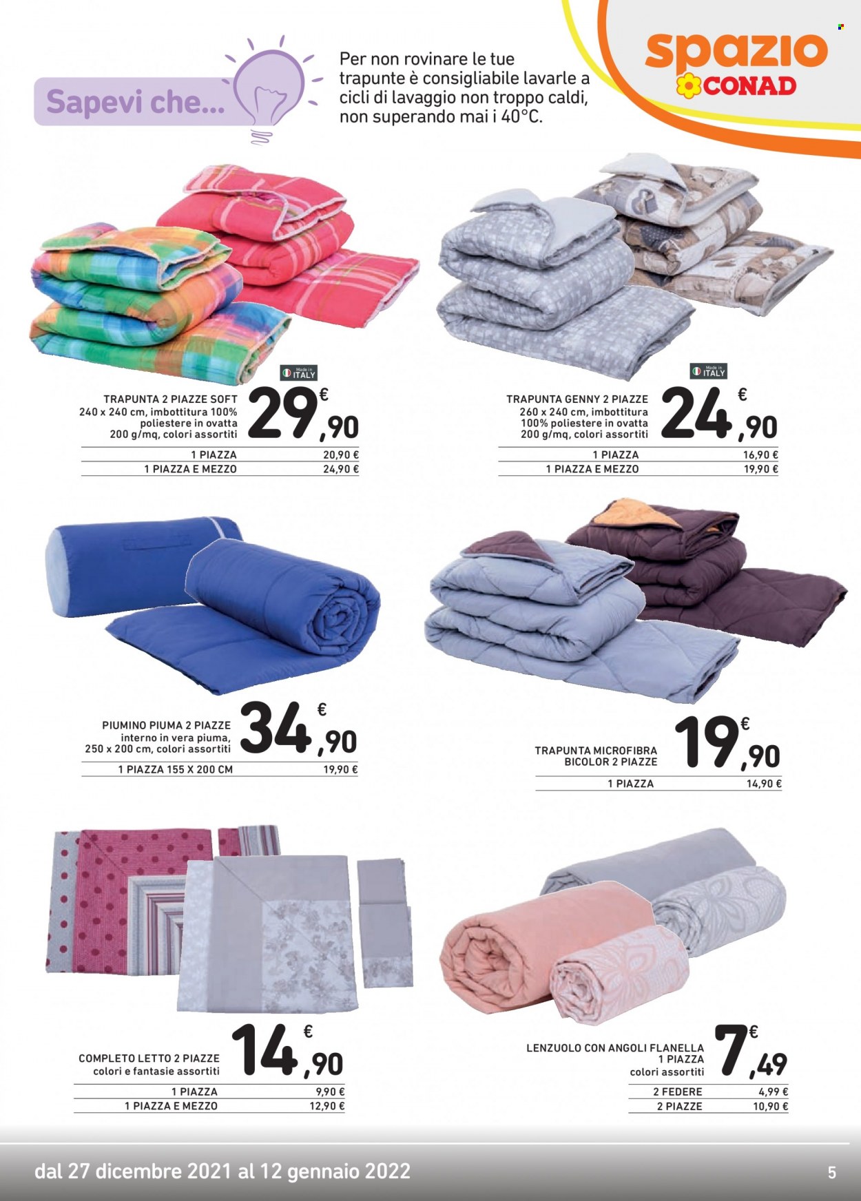 Volantino Conad - 27/12/2021 - 12/1/2022. Pagina 5