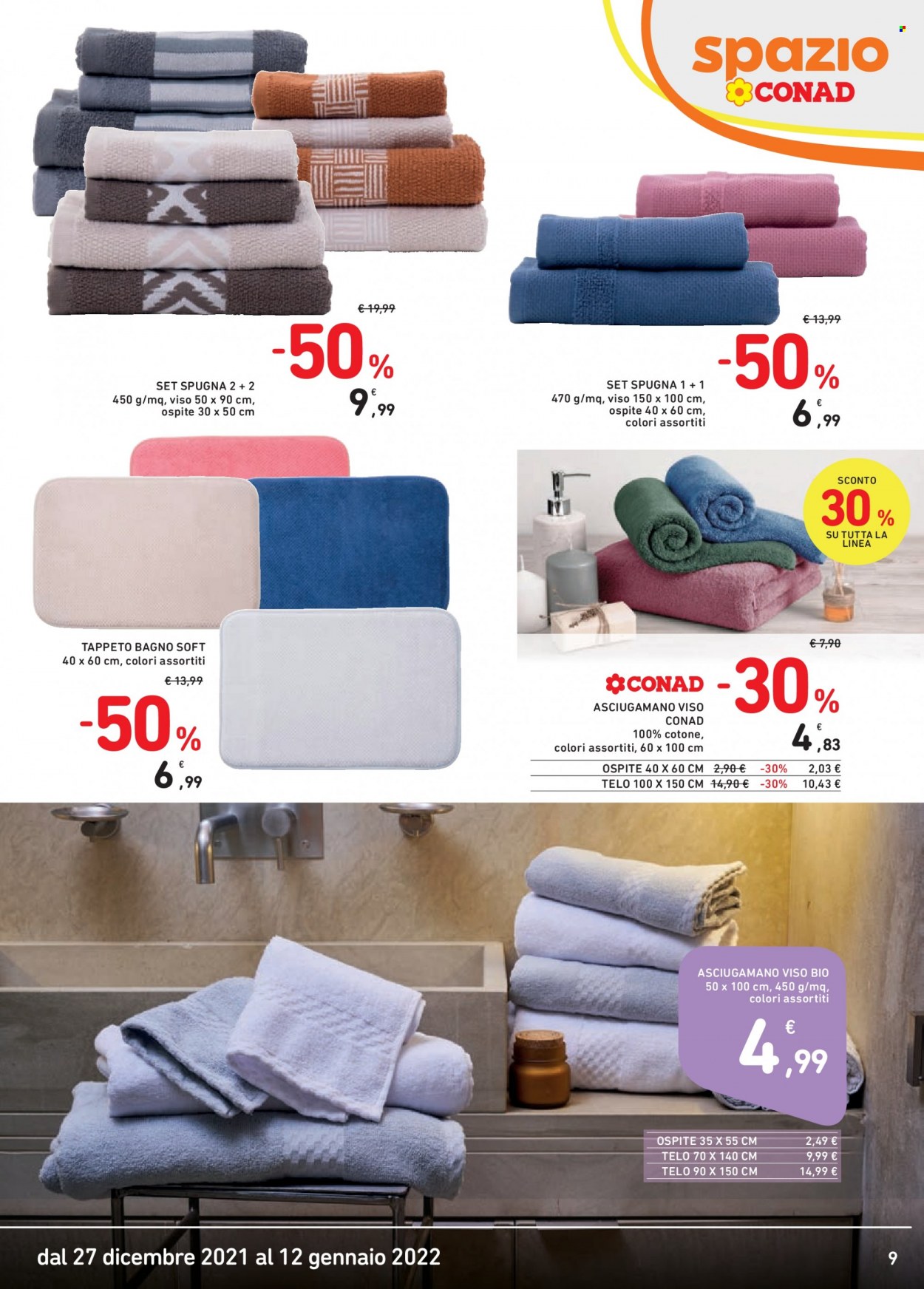 Volantino Conad - 27/12/2021 - 12/1/2022. Pagina 9