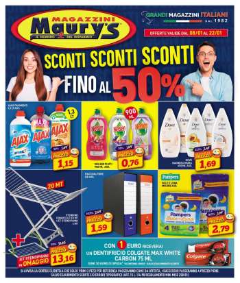 Volantino Maury's - 8/1/2022 - 22/1/2022.