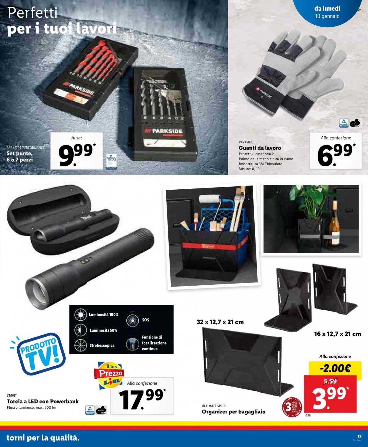 Volantino Lidl - 10/1/2022 - 16/1/2022. Pagina 19