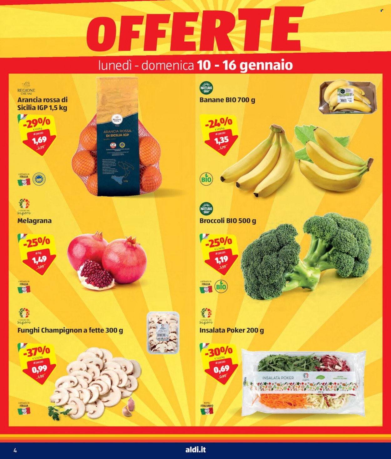 Volantino Aldi - 10/1/2022 - 16/1/2022. Pagina 4