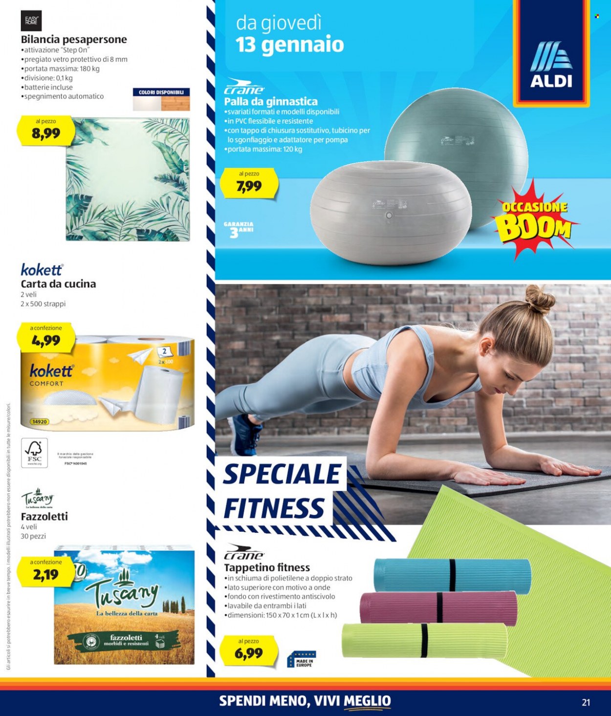 Volantino Aldi - 10/1/2022 - 16/1/2022. Pagina 21