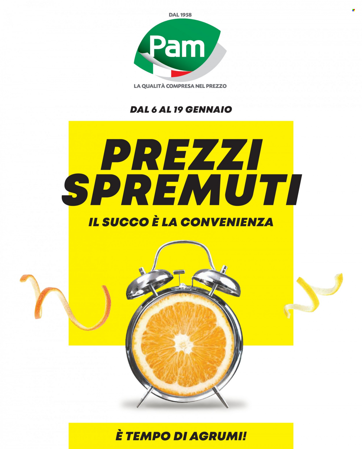 Volantino Pam Panorama - 6/1/2022 - 19/1/2022. Pagina 1