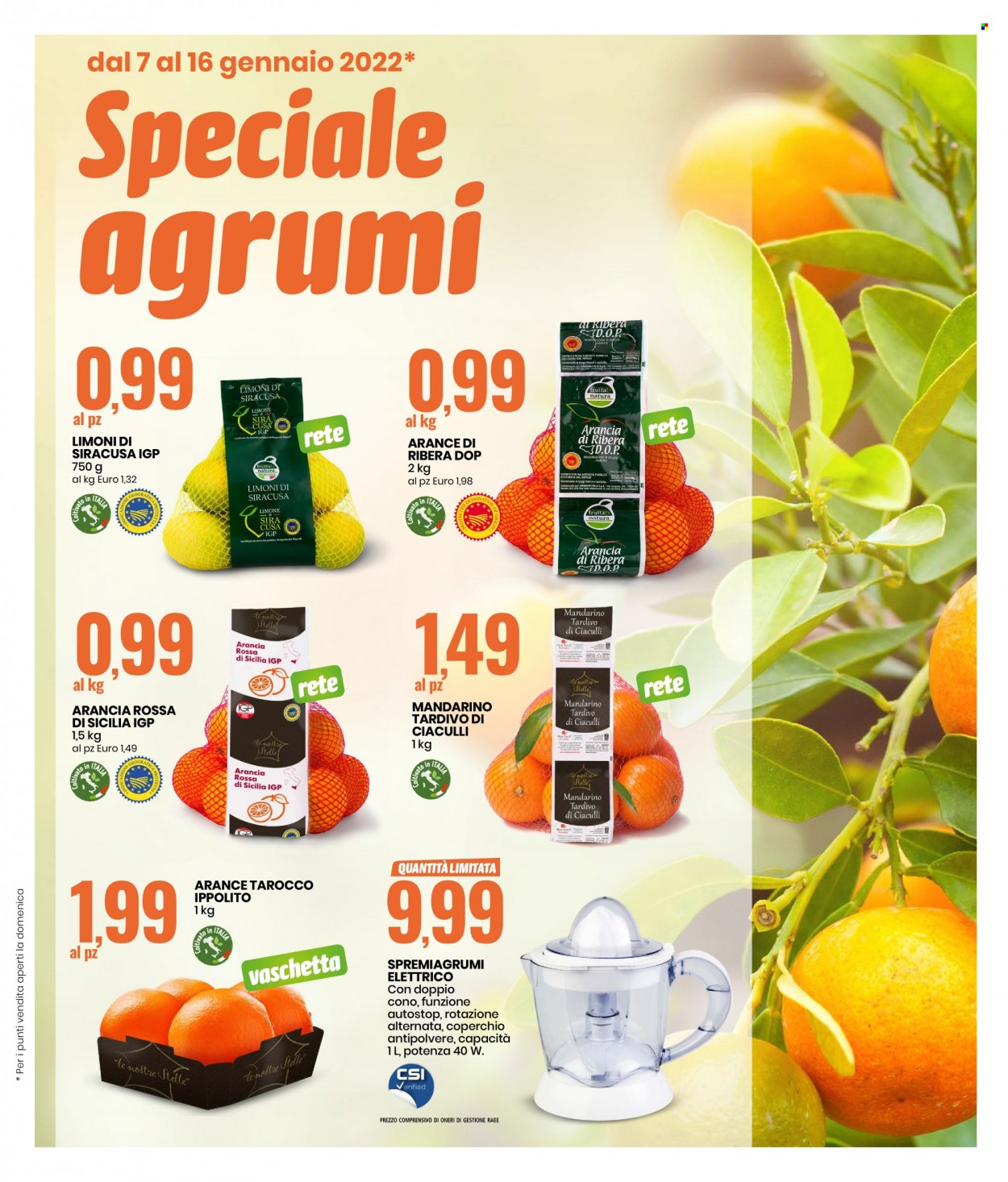 Volantino EuroSpin - 7/1/2022 - 16/1/2022. Pagina 9