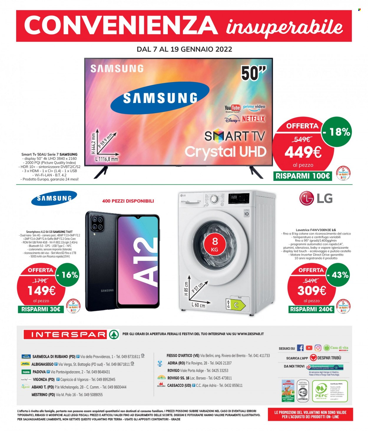 Volantino Interspar - 7/1/2022 - 19/1/2022. Pagina 40