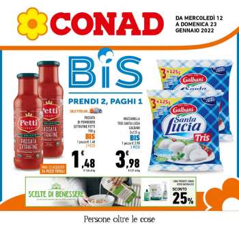 Volantino Conad - 12/1/2022 - 23/1/2022.