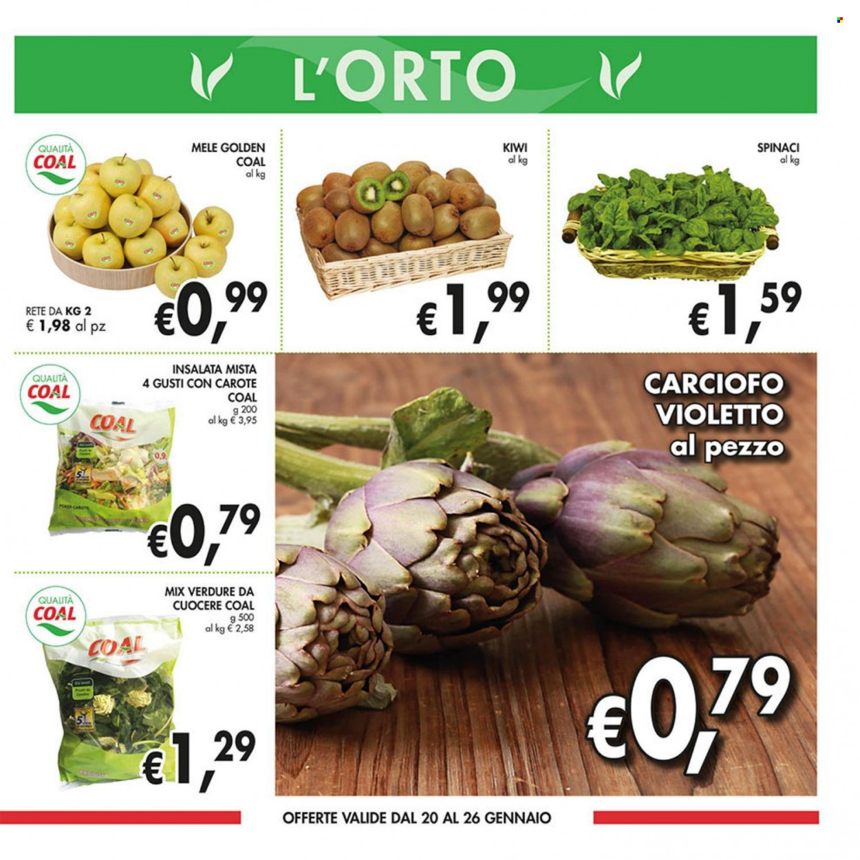 Volantino COAL - 13/1/2022 - 26/1/2022. Pagina 3