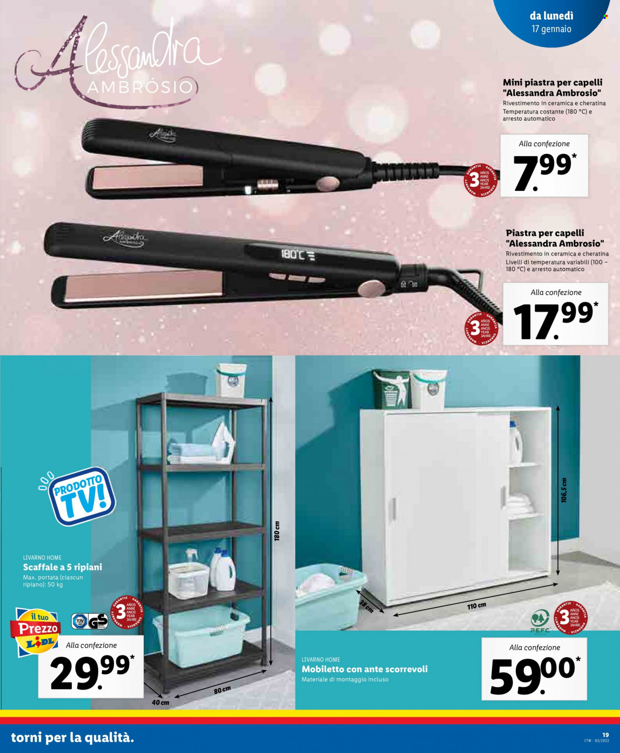 Volantino Lidl - 17/1/2022 - 23/1/2022. Pagina 19