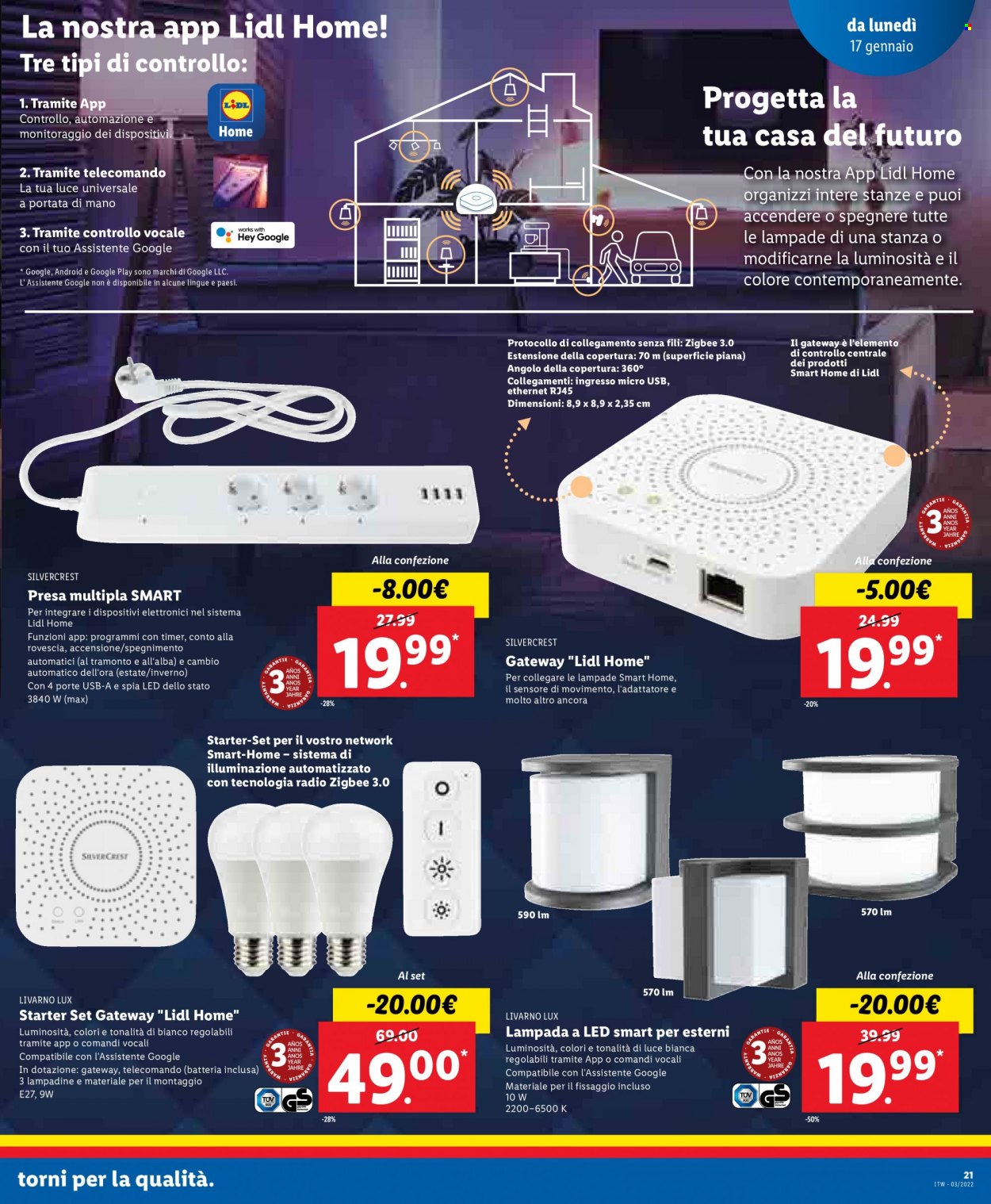 Volantino Lidl - 17/1/2022 - 23/1/2022. Pagina 21