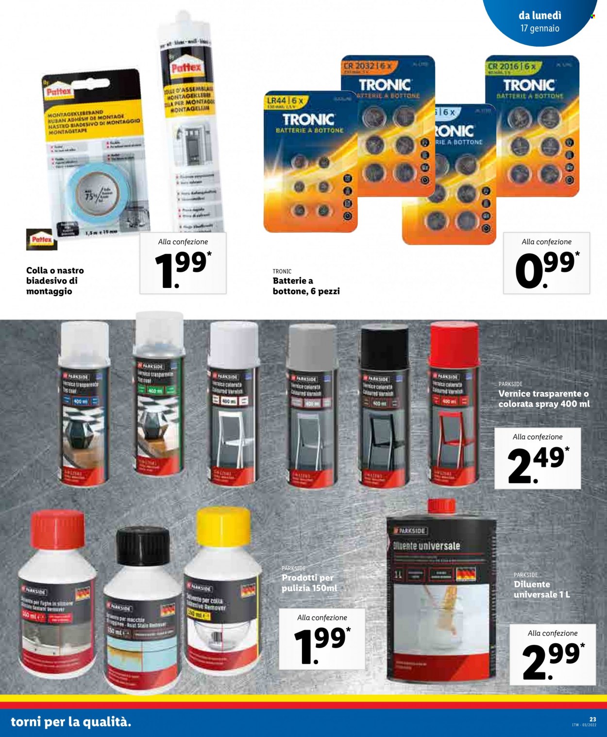 Volantino Lidl - 17/1/2022 - 23/1/2022. Pagina 23