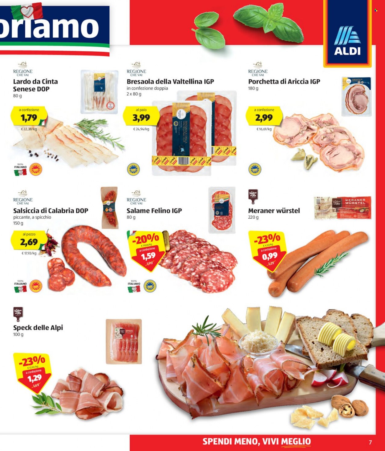 Volantino Aldi - 17/1/2022 - 23/1/2022. Pagina 7