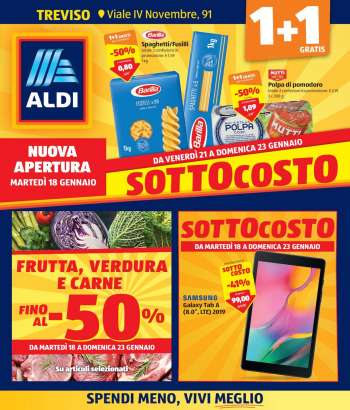 Volantino Aldi - 18/1/2022 - 23/1/2022.