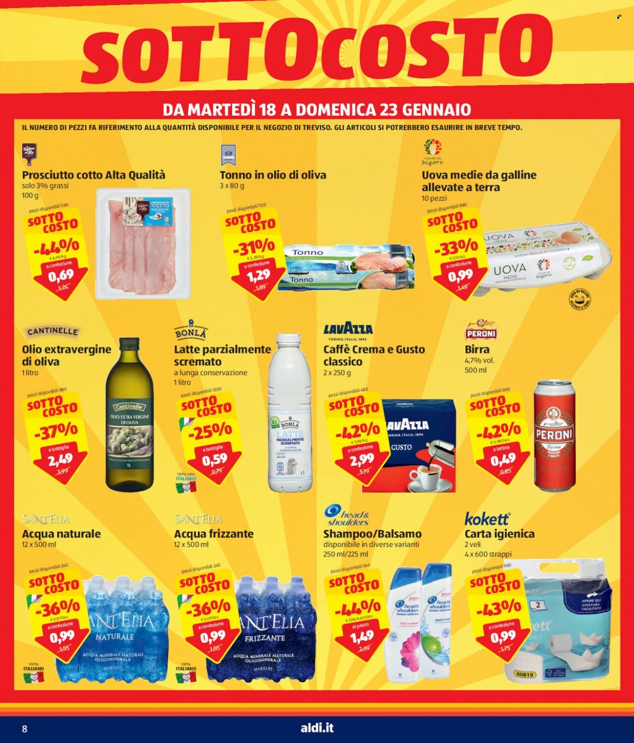 Volantino Aldi - 18/1/2022 - 23/1/2022. Pagina 8