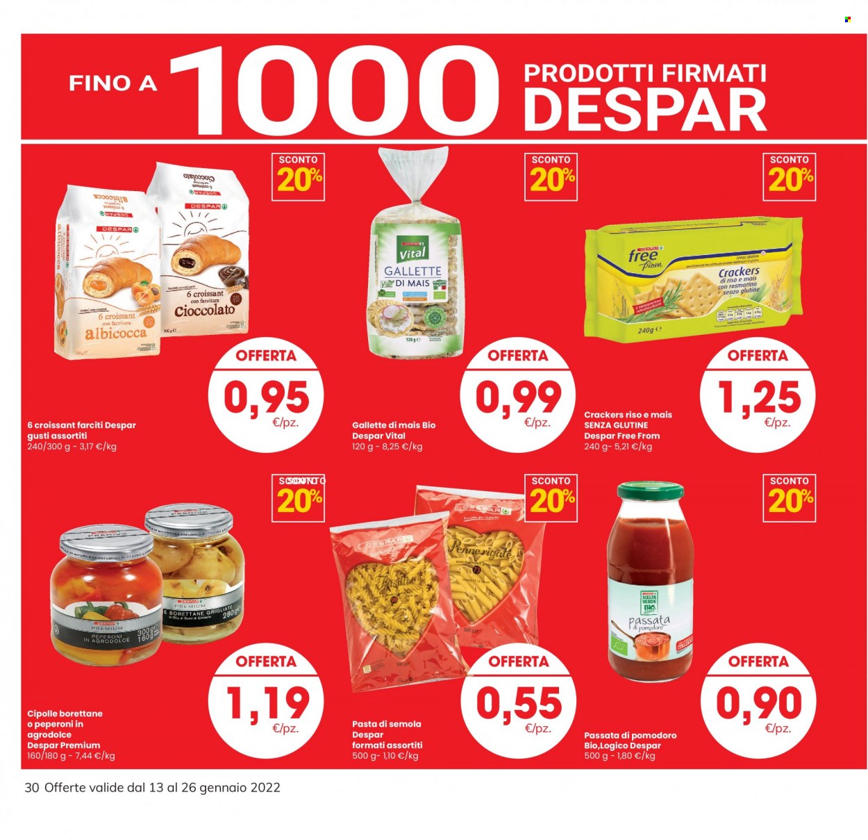 Volantino Eurospar - 13/1/2022 - 26/1/2022. Pagina 30
