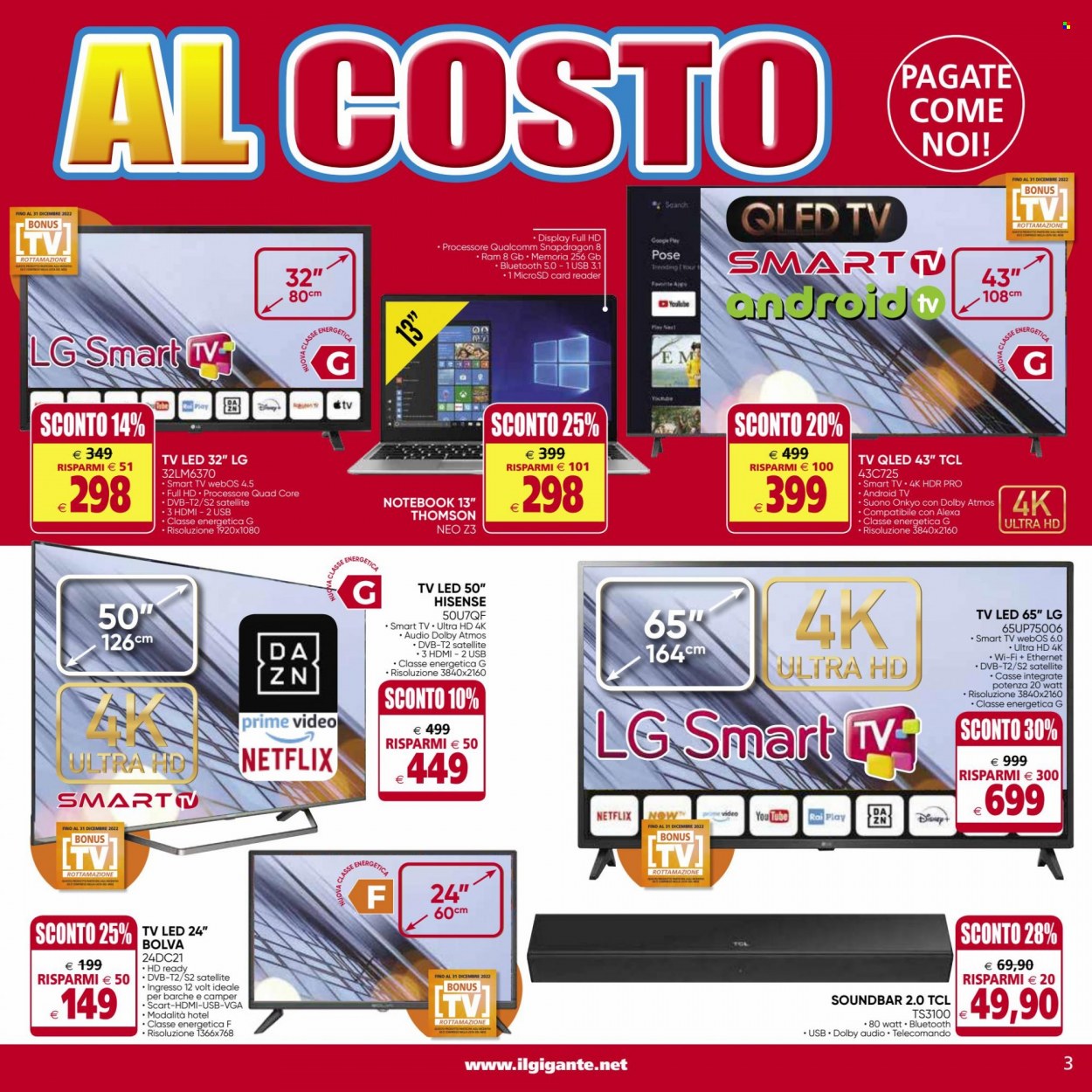 Volantino Il Gigante - 13/1/2022 - 23/1/2022. Pagina 3