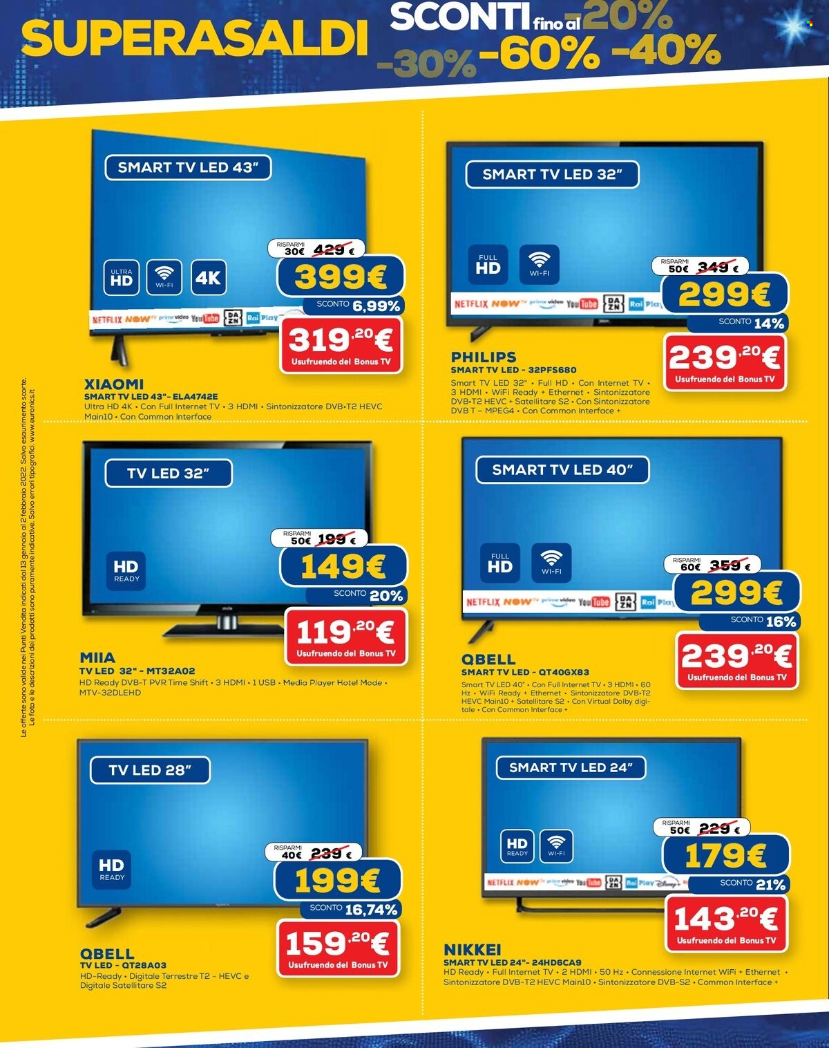 Volantino Euronics - 13/1/2022 - 2/2/2022. Pagina 4