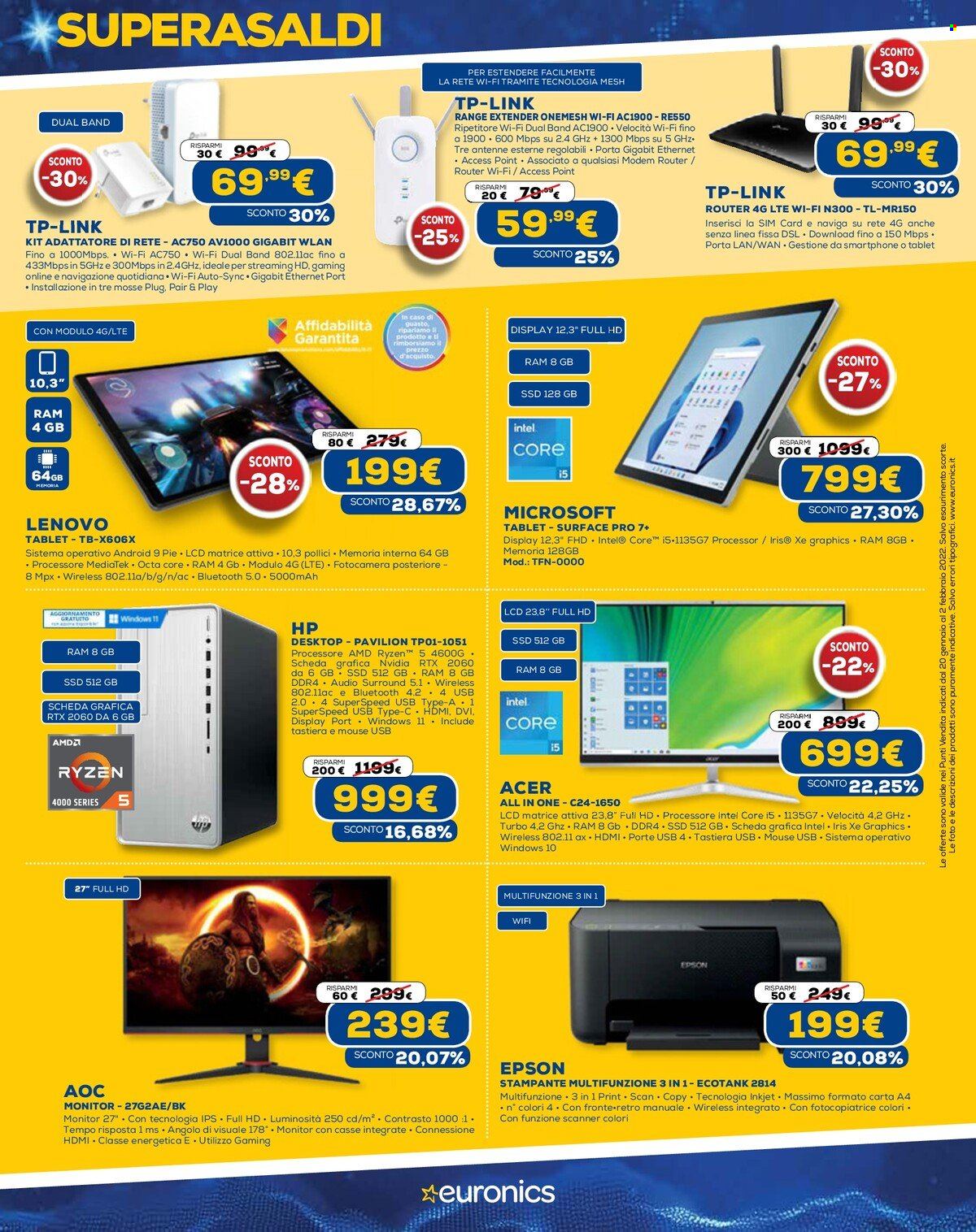 Volantino Euronics - 13/1/2022 - 2/2/2022. Pagina 8