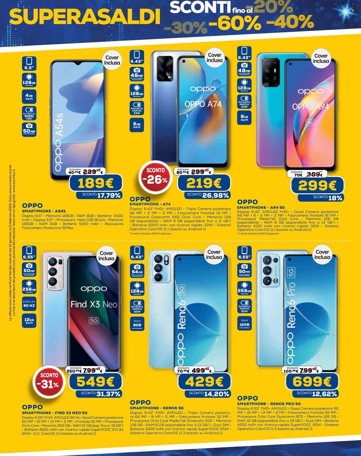 Volantino Euronics - 13/1/2022 - 2/2/2022. Pagina 14