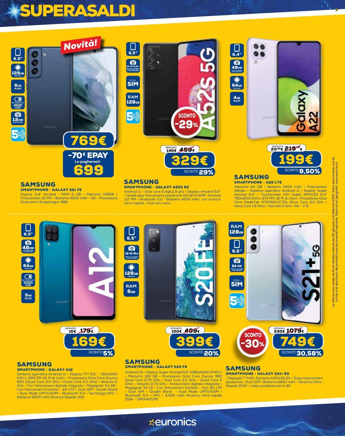 Volantino Euronics - 13/1/2022 - 2/2/2022. Pagina 17