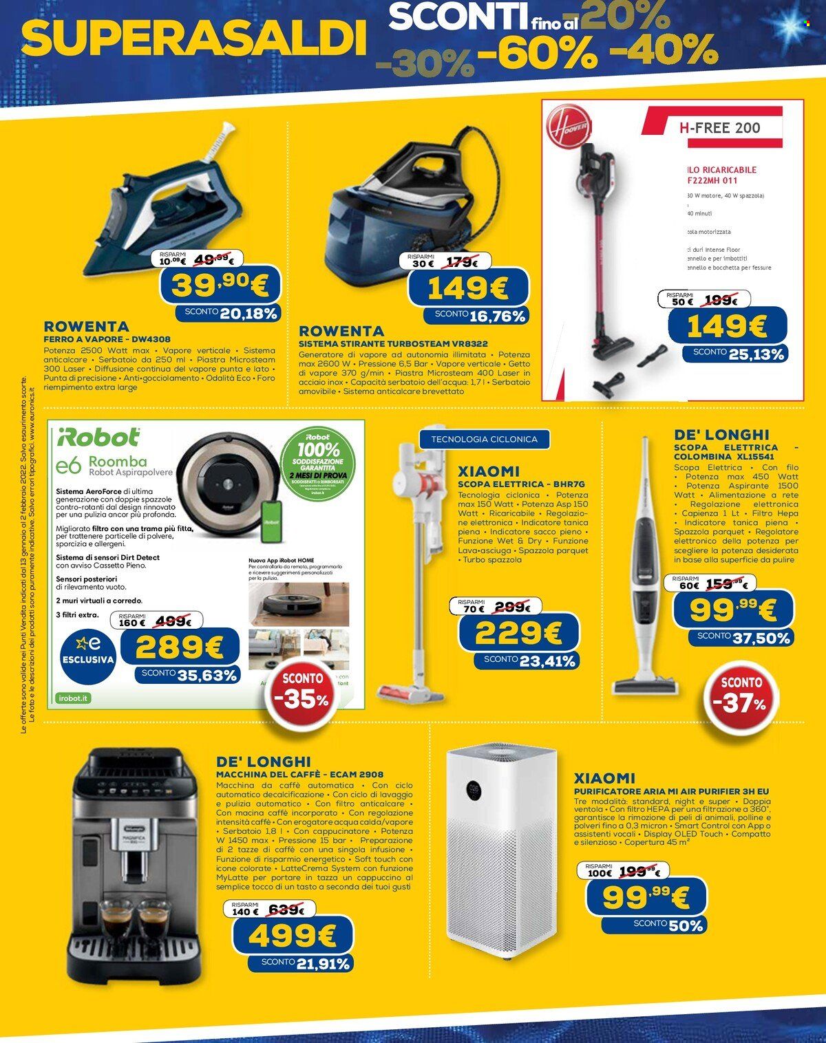 Volantino Euronics - 13/1/2022 - 2/2/2022. Pagina 26