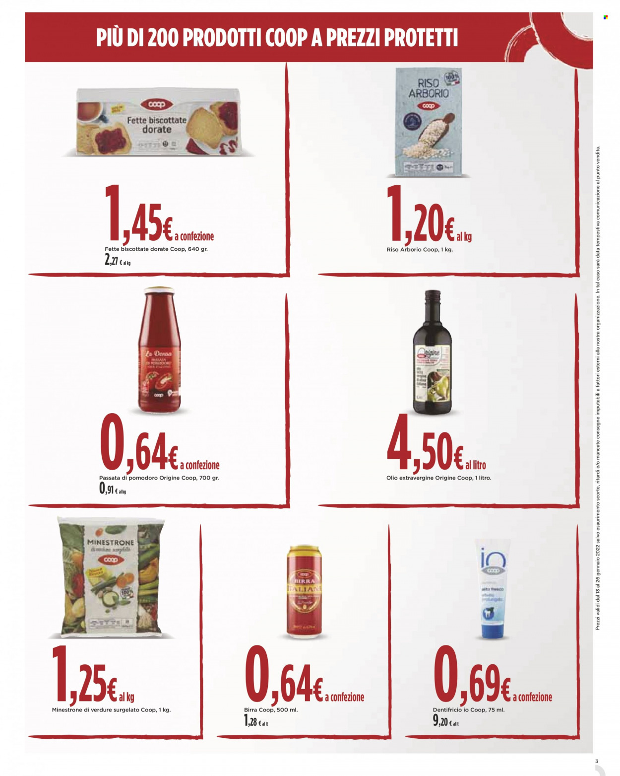 Volantino Coop - 13/1/2022 - 26/1/2022. Pagina 3