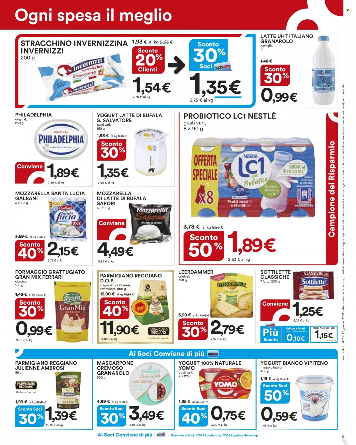 Volantino Coop - 13/1/2022 - 26/1/2022. Pagina 13