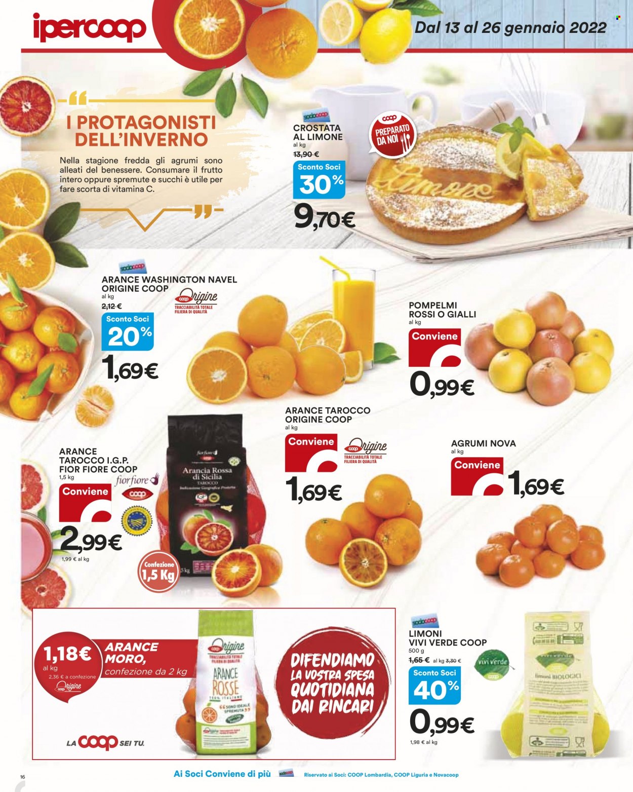 Volantino Coop - 13/1/2022 - 26/1/2022. Pagina 16
