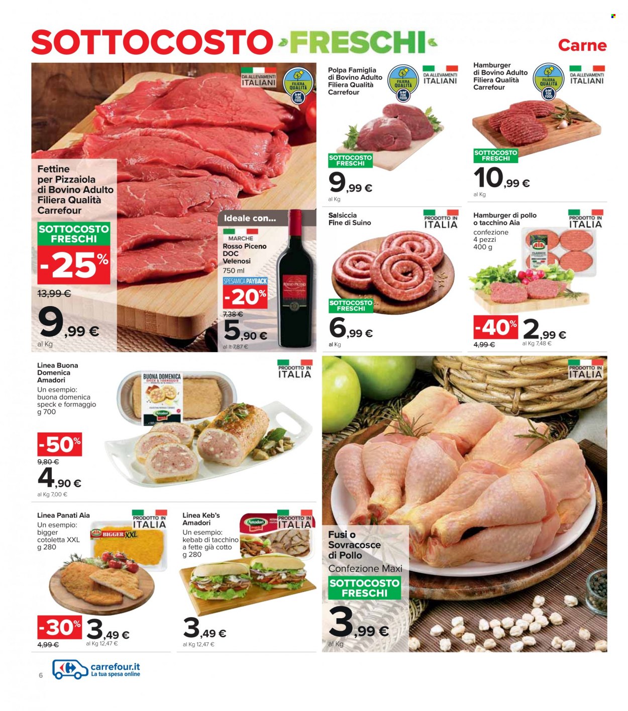 Volantino Carrefour - 17/1/2022 - 26/1/2022. Pagina 6