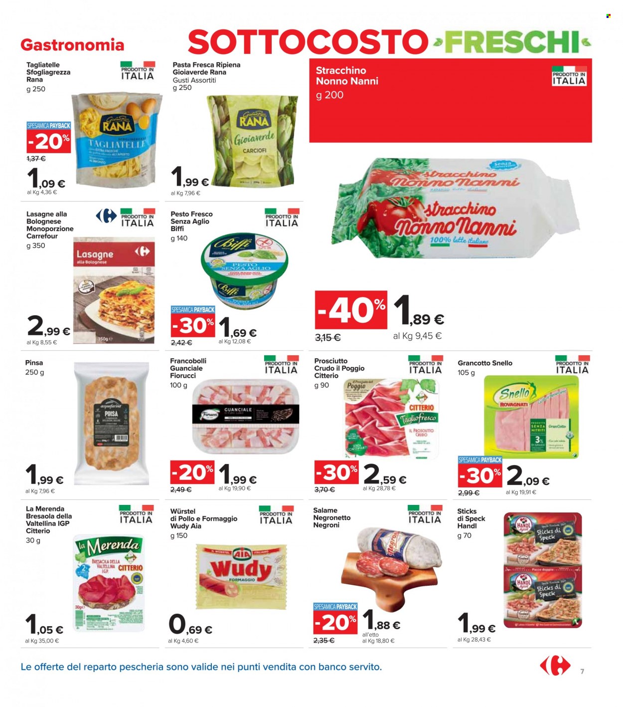 Volantino Carrefour - 17/1/2022 - 26/1/2022. Pagina 7